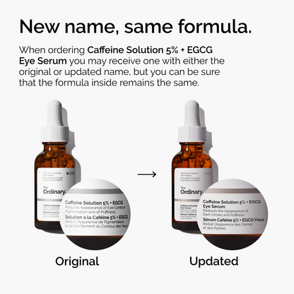 Caffeine Solution 5% + EGCG Eye Serum