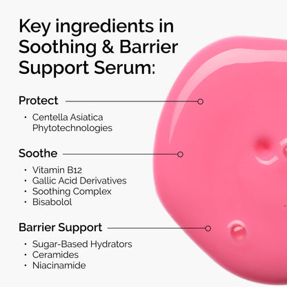 Soothing & Barrier Support Serum Set